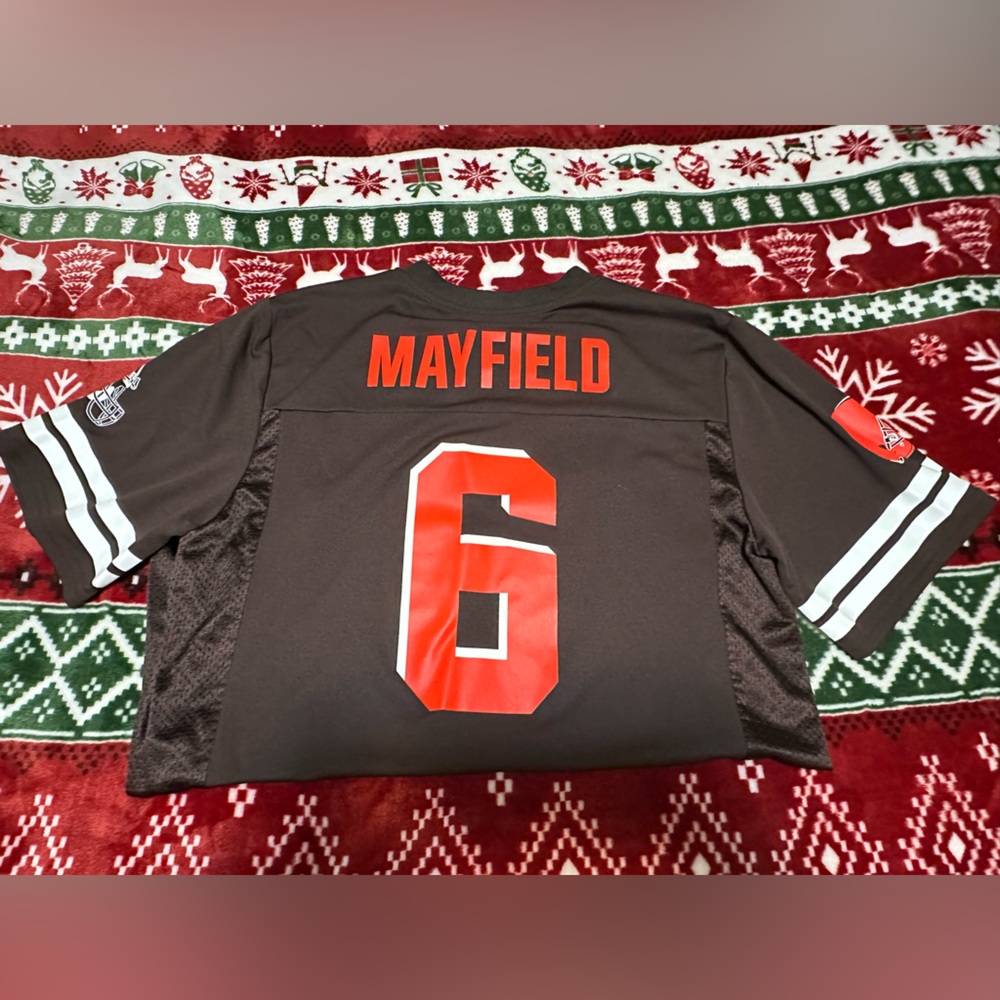 NFL Team Apparel Baker Mayfield Cleveland Brown’s Jersey